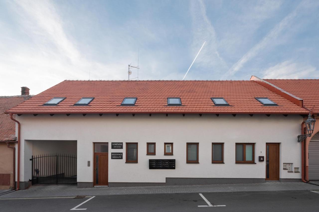 Rezidence Konevova, Mikulov Apartman Kültér fotó